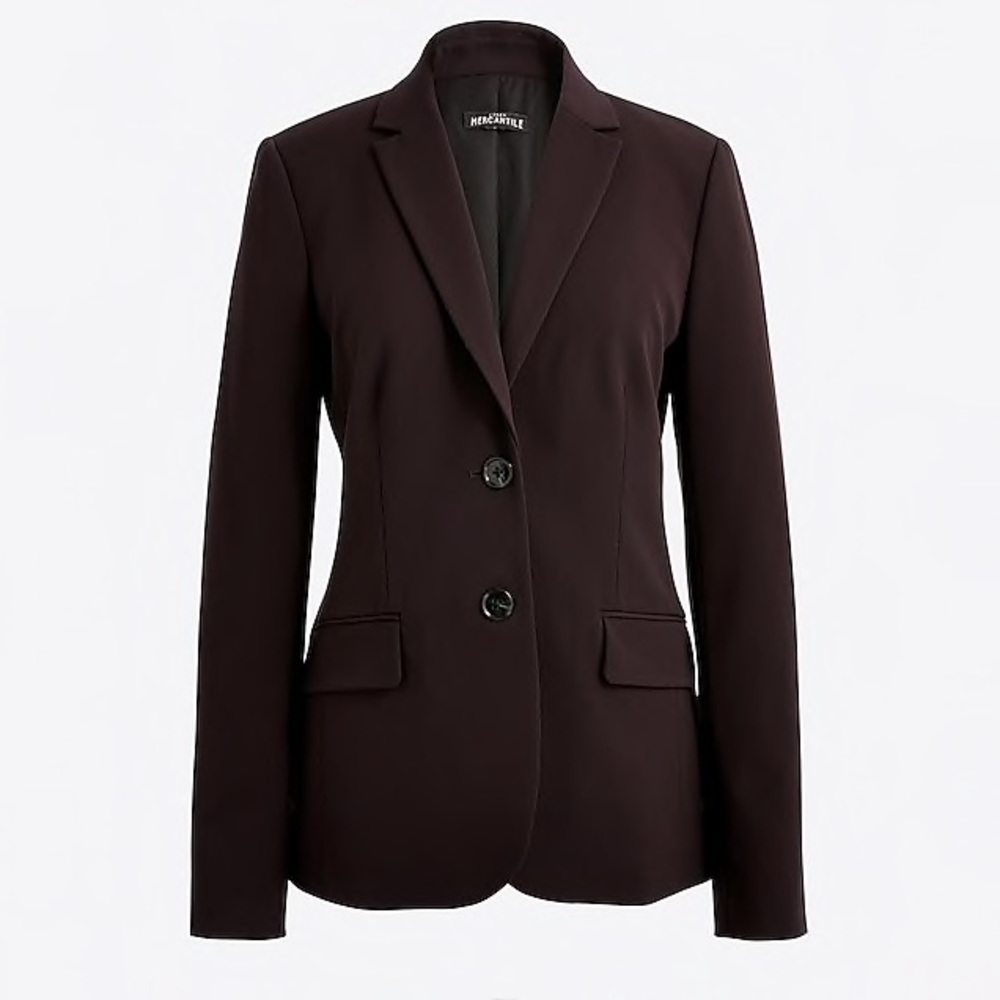 Jcrew Classic work blazer in black size 24